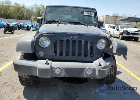 2016 Jeep Wrangler Sport из США, поврежденный, VIN 1C4GJWAG7GL128044